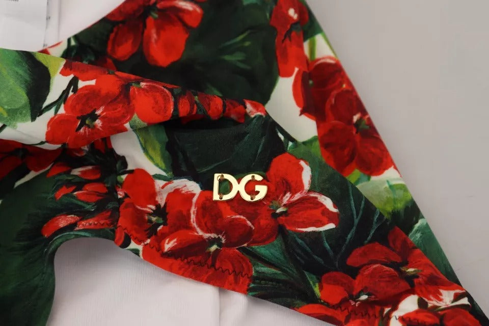 Dolce & Gabbana Πολύχρωμο Γεράνι Ζώνη Μαγιό Μπικίνι