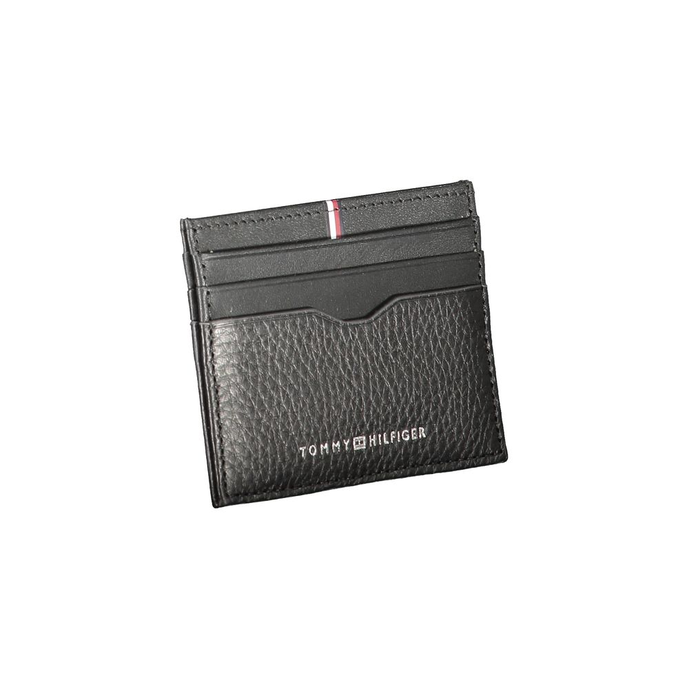 Tommy Hilfiger Black Leather Wallet