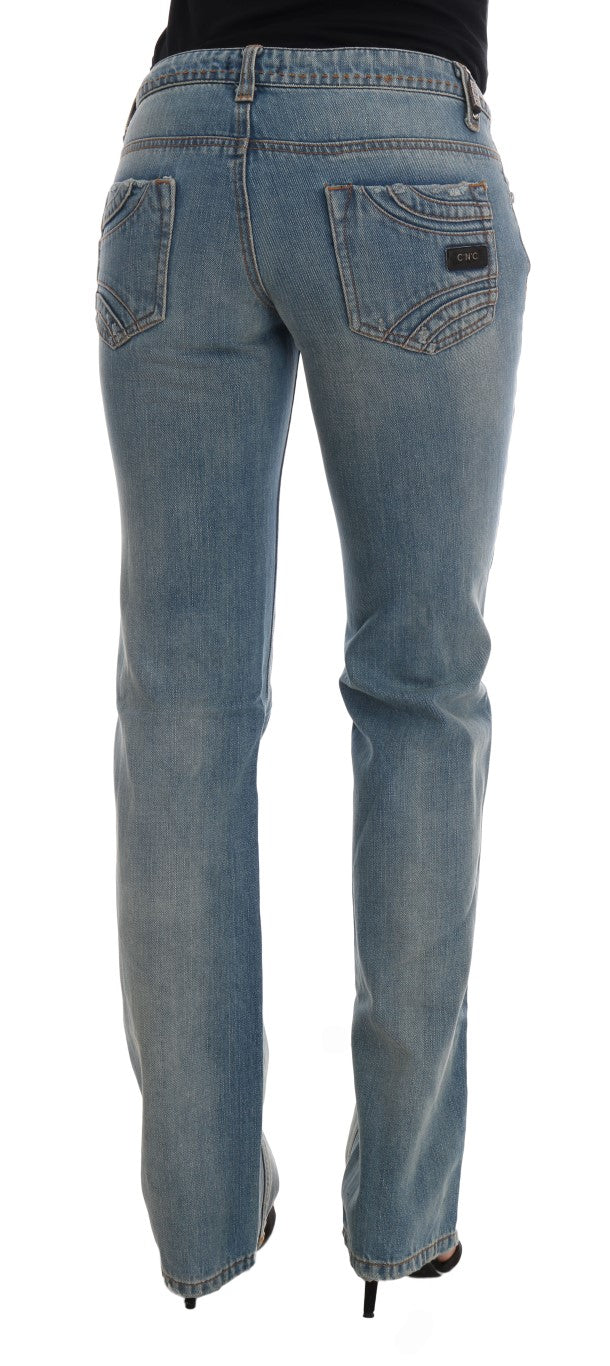 Στολή National Chic Classic Fit Straight Blue Jeans