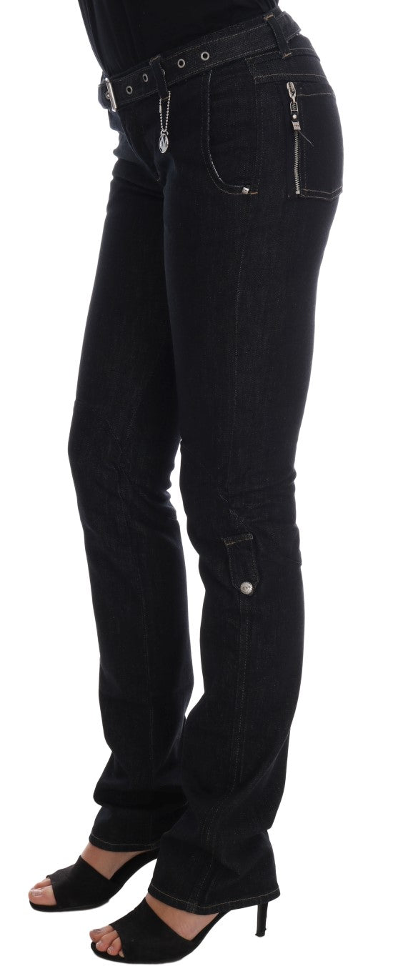 Στολή National Svelte Dark Blue Cotton Slim Jeans