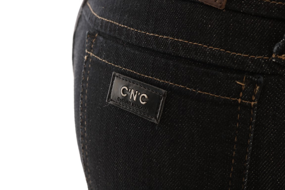 Στολή National Svelte Dark Blue Cotton Slim Jeans