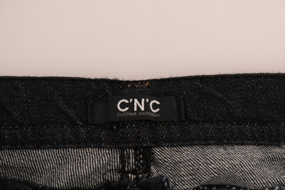 Στολή National Svelte Dark Blue Cotton Slim Jeans