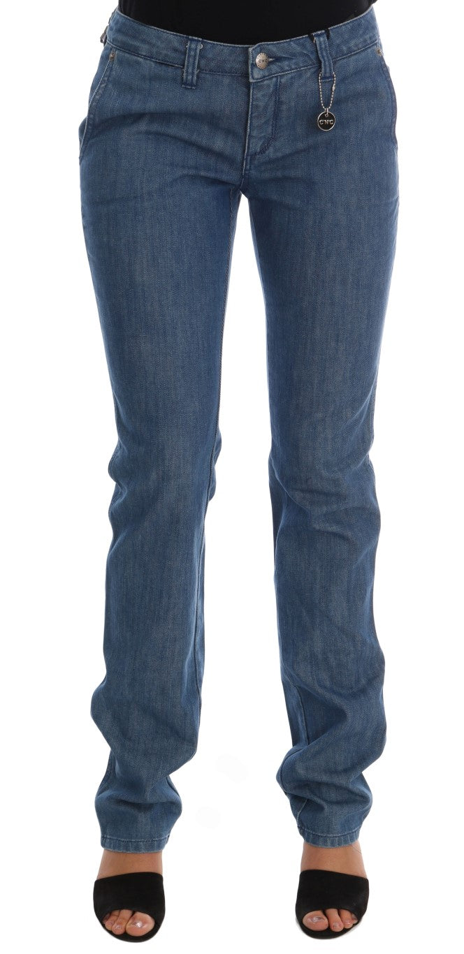 Στολή National Super Slim Blue Wash Cotton Jeans