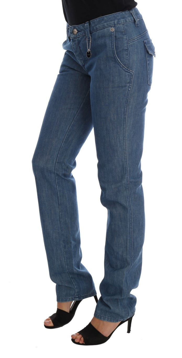 Στολή National Super Slim Blue Wash Cotton Jeans