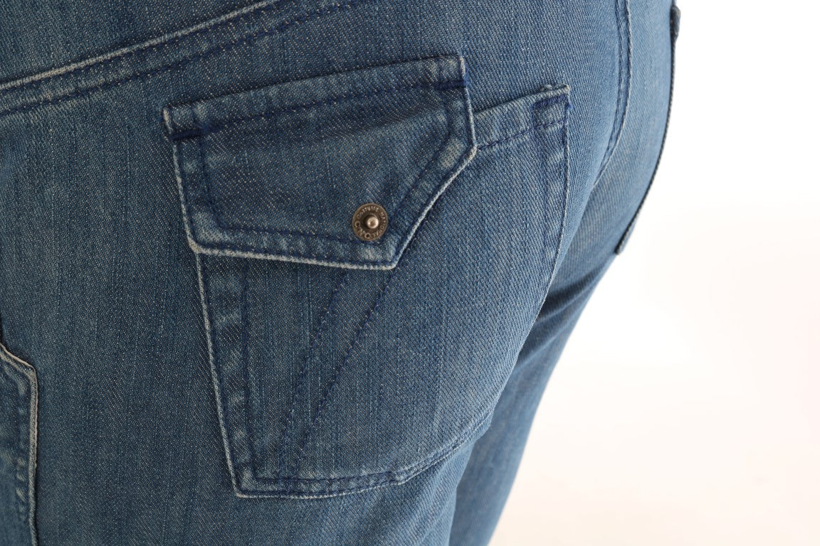 Στολή National Super Slim Blue Wash Cotton Jeans