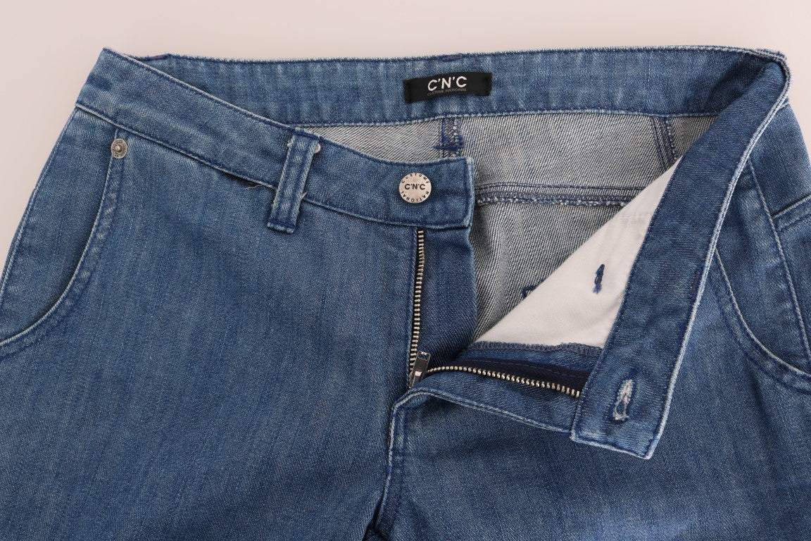 Στολή National Super Slim Blue Wash Cotton Jeans