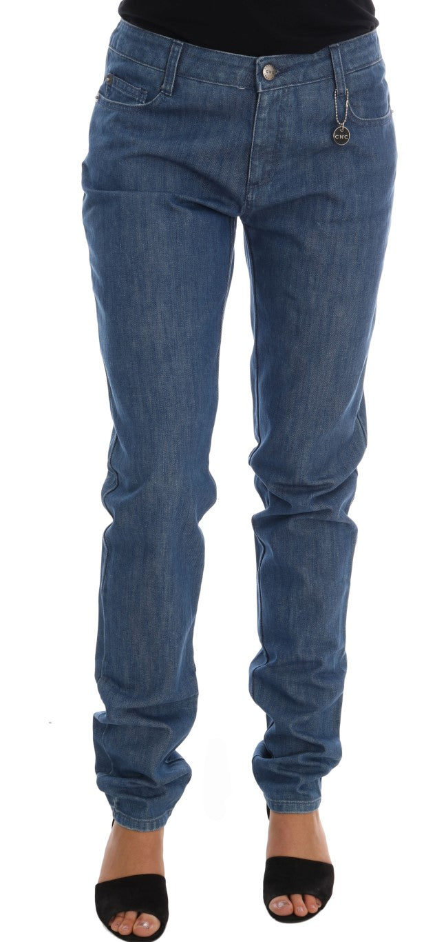 Κοστούμι National Elegant Boy Fit Blue Wash Jeans