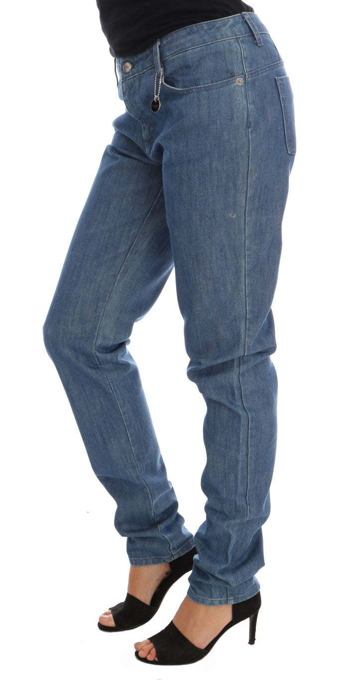 Κοστούμι National Elegant Boy Fit Blue Wash Jeans