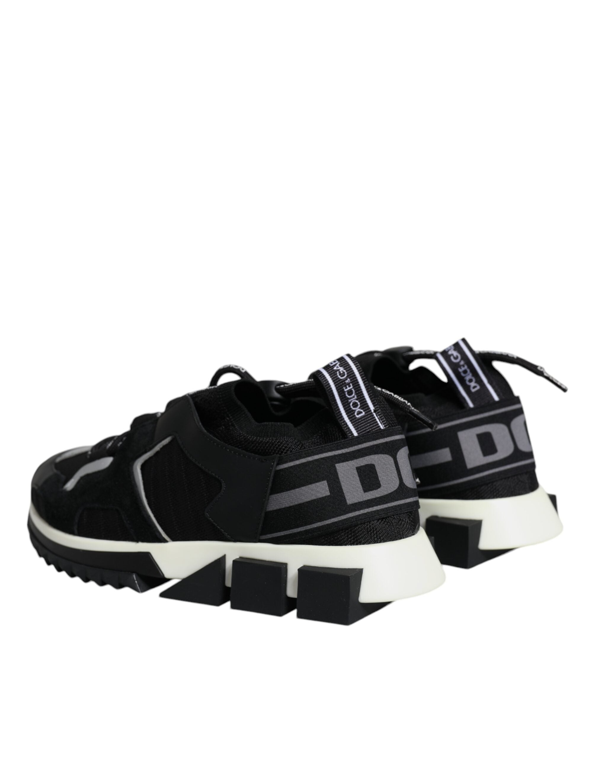 Dolce & Gabbana Μαύρα Δίχτυα Sorrento Trekking Sneakers Παπούτσια