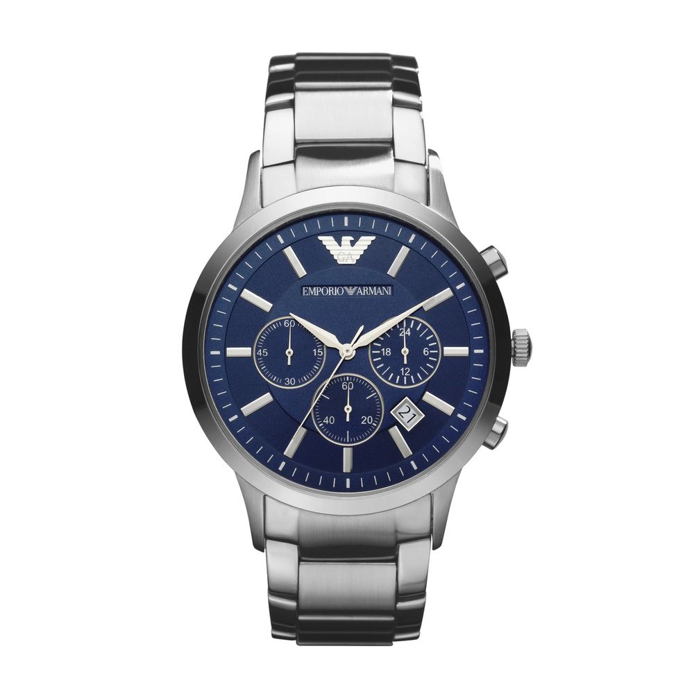 Armani Silver Steel Watch