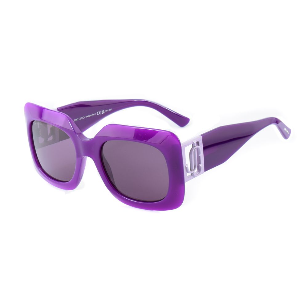 Jimmy Choo Purple Resin Sunglasses