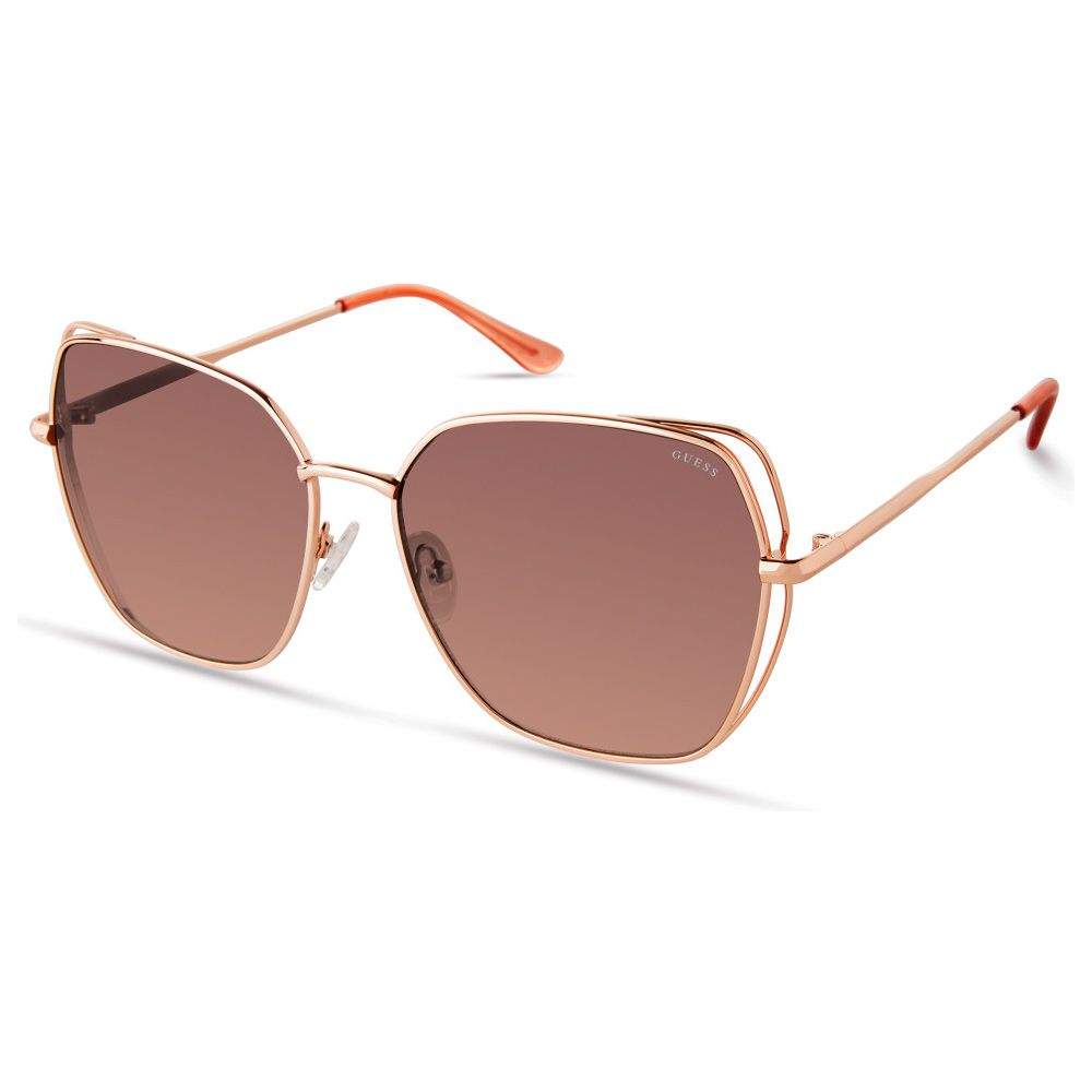 Guess Pink Metal Sunglasses