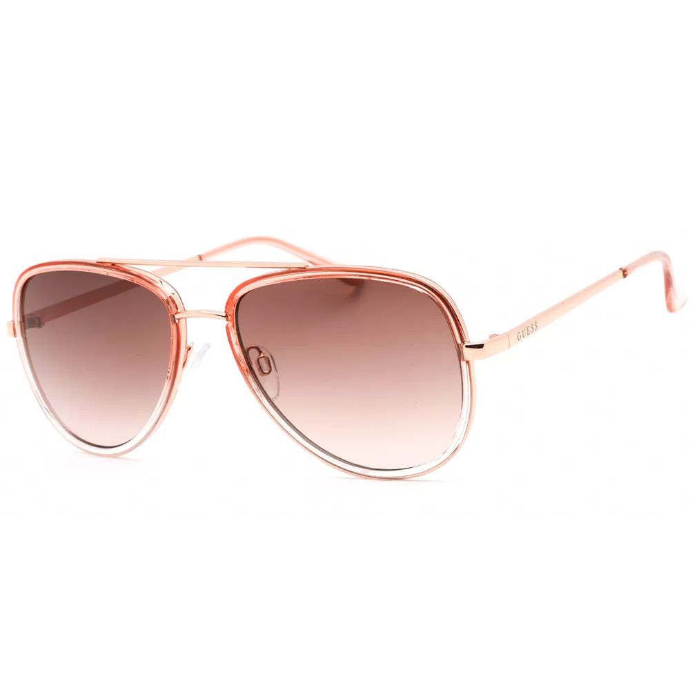 Guess Pink Metal Sunglasses