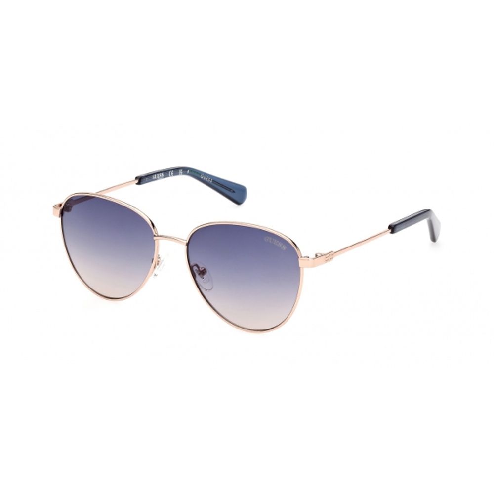 Guess Pink Metal Sunglasses