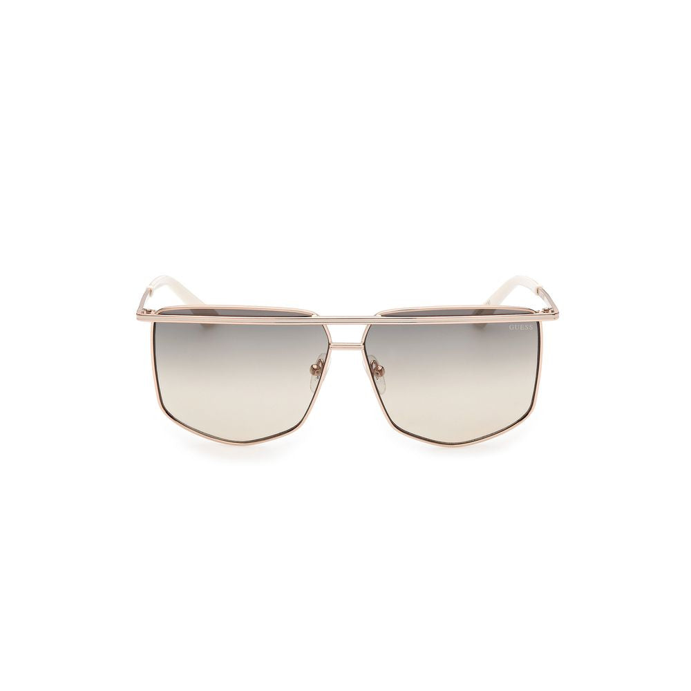 Guess Gold Metal Sunglasses