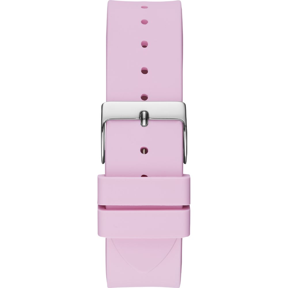 Guess Pink Rubber Watch