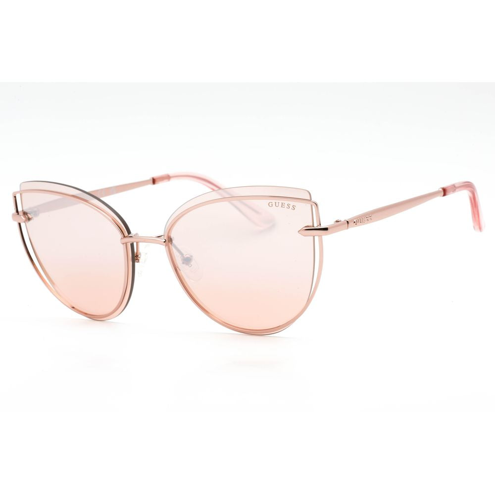 Guess Pink Metal Sunglasses