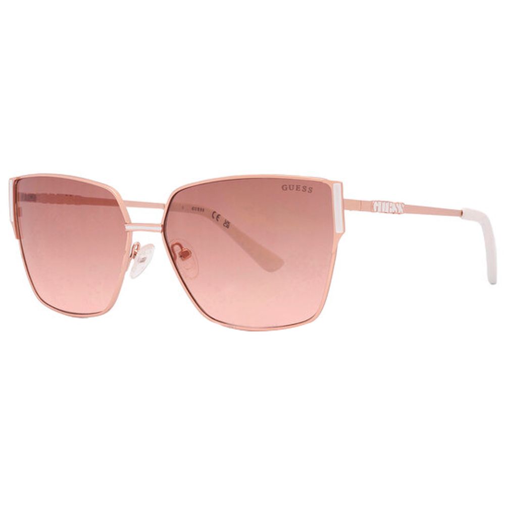 Guess Pink Metal Sunglasses