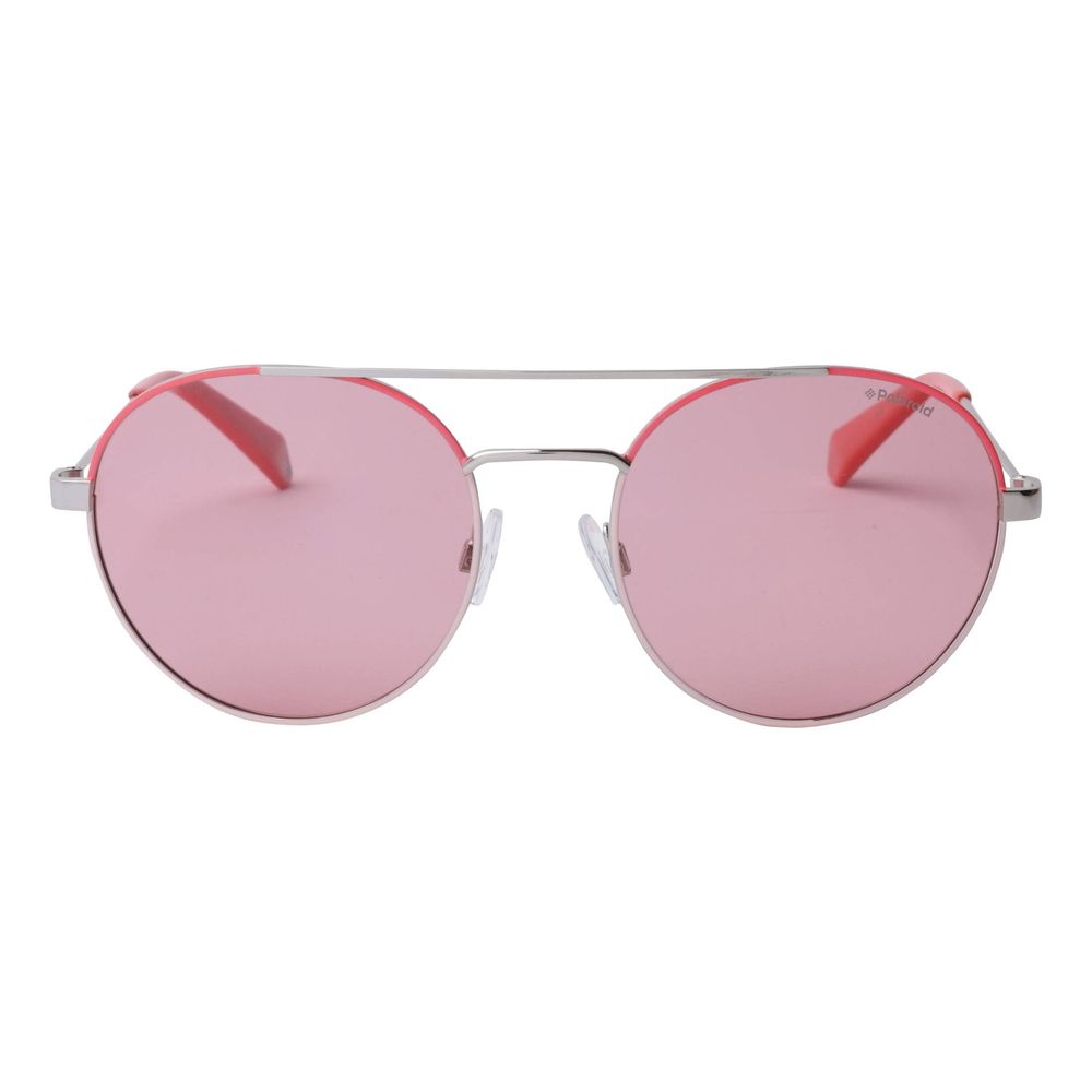 Polaroid Pink Metal Sunglasses