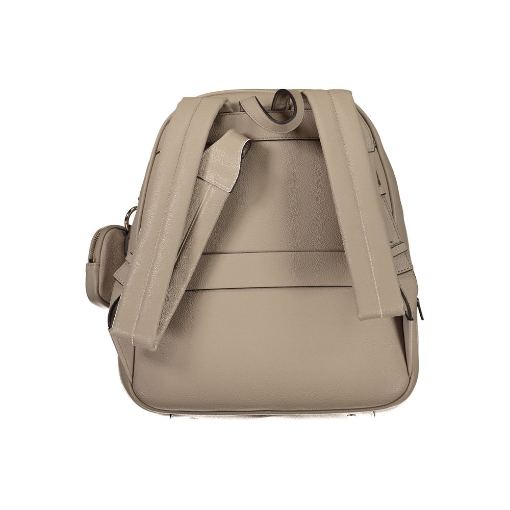 Guess Jeans Beige Polyethylene Backpack