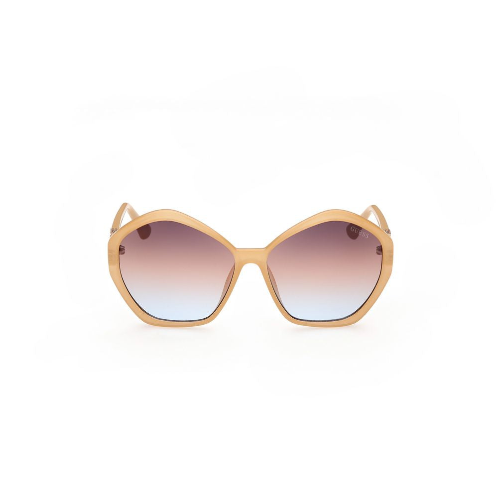 Guess Beige Injected Sunglasses