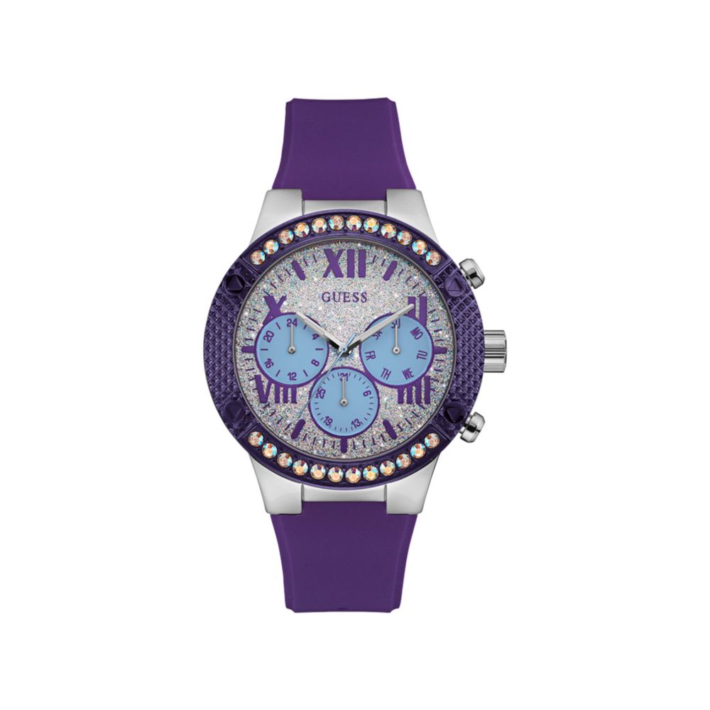 Guess Purple Silicone Watch