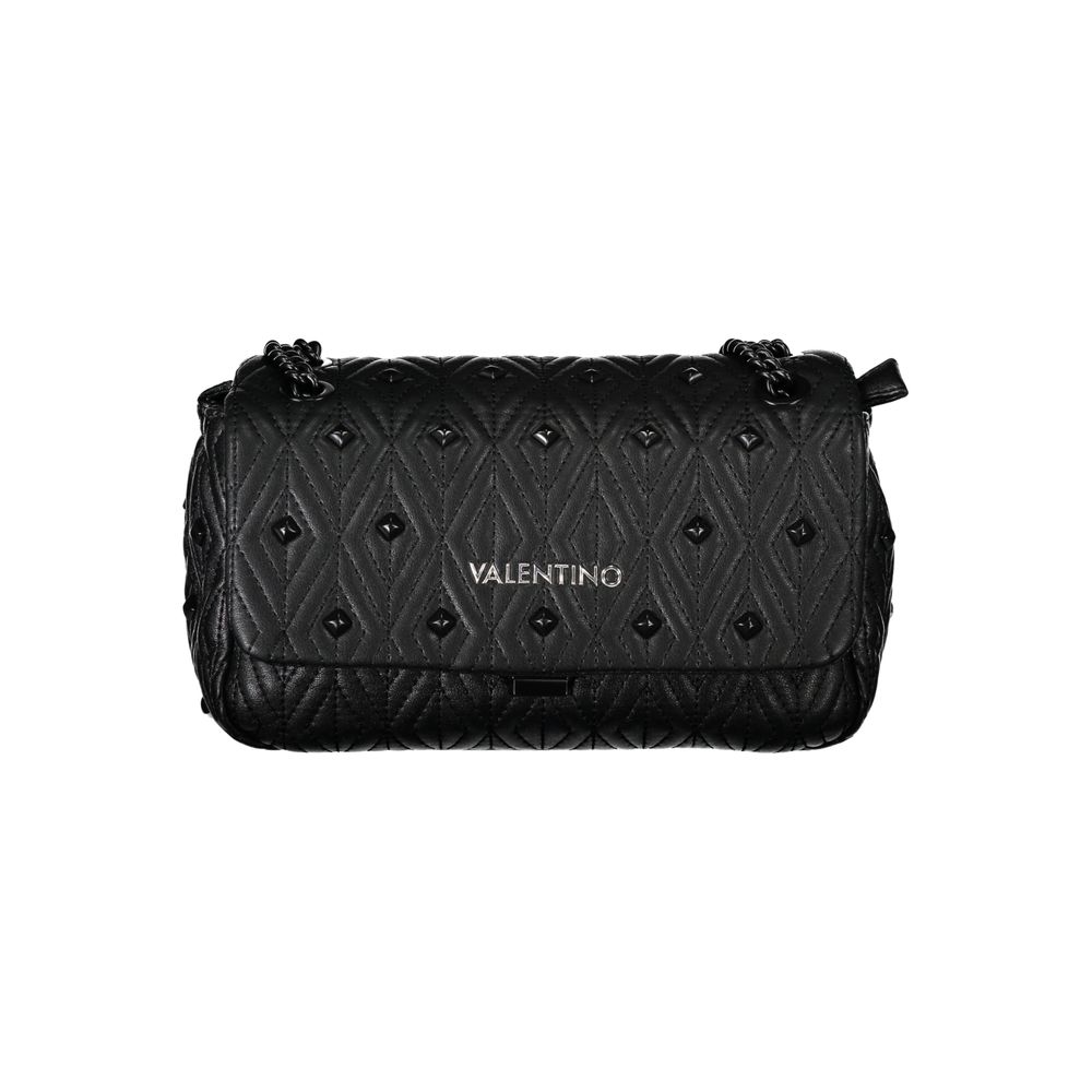 Valentino Bags Μαύρη Πολυεστερική Τσάντα Χειρός