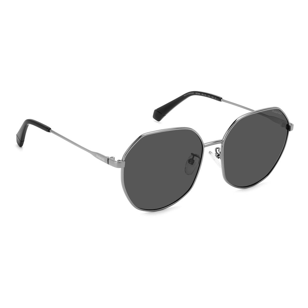 Polaroid Gray Metal Sunglasses