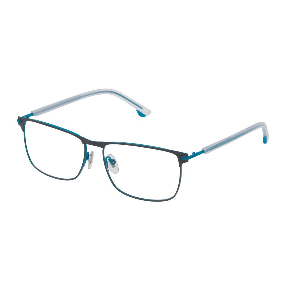 Police Blue Metal Frames