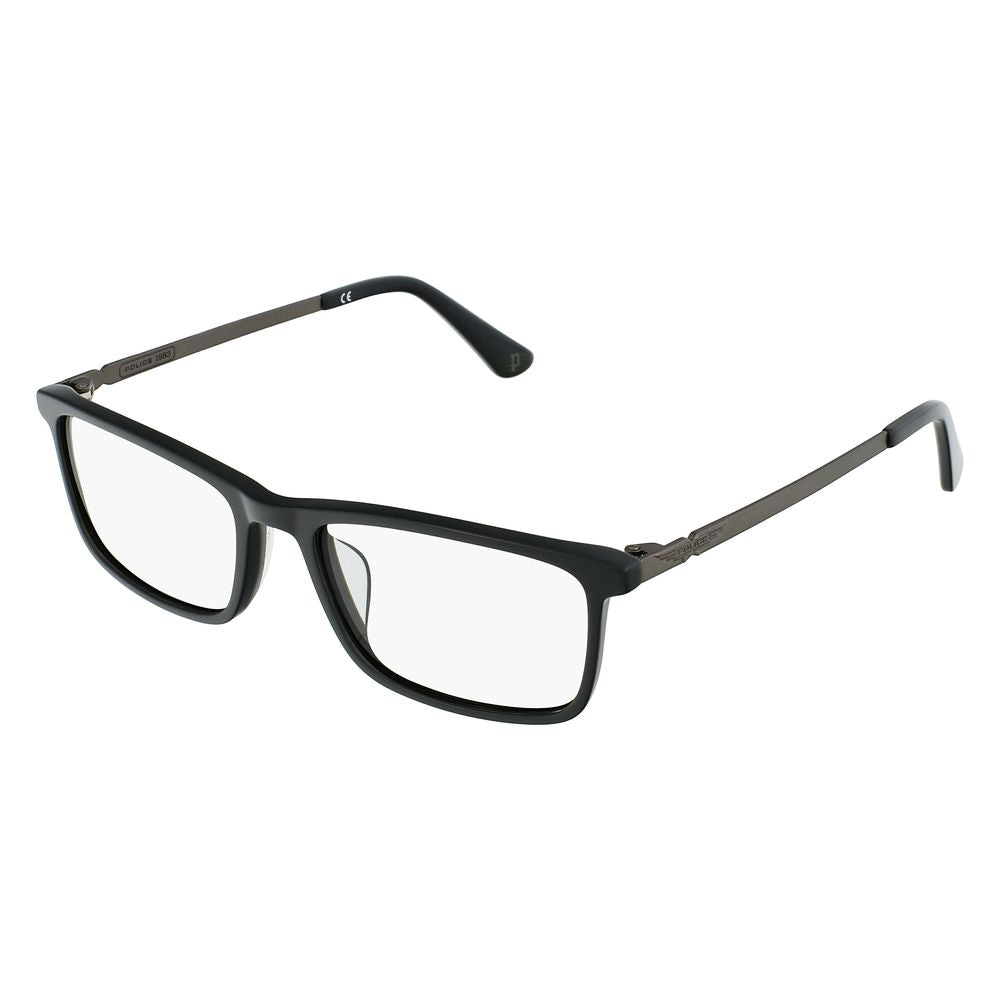 Police Gray Plastic Frames