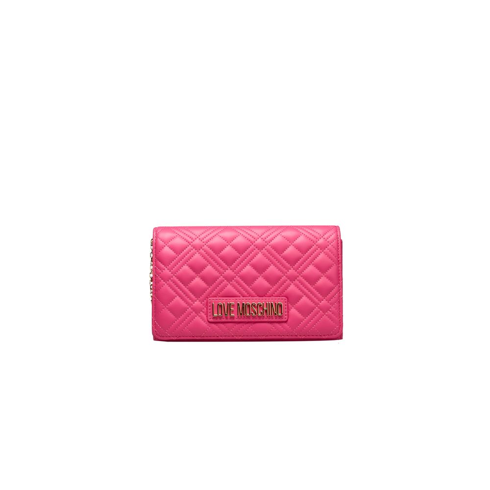 Love Moschino Φουξ Πολυαιθυλενίου Τσάντα Crossbody