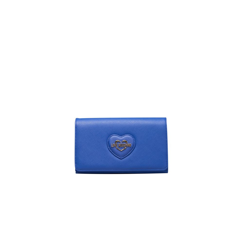 Love Moschino Μπλε Πολυαιθυλένιο Τσάντα Crossbody