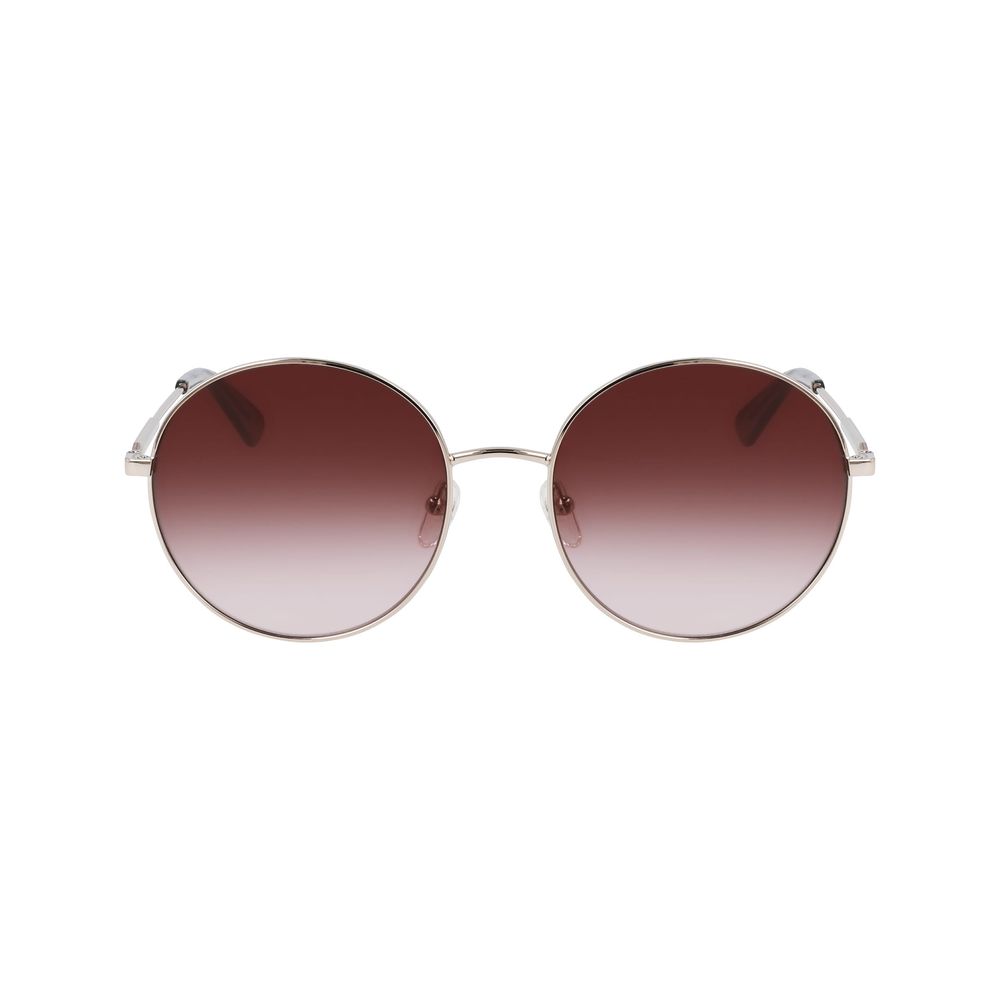 Longchamp Gold Metal Sunglasses