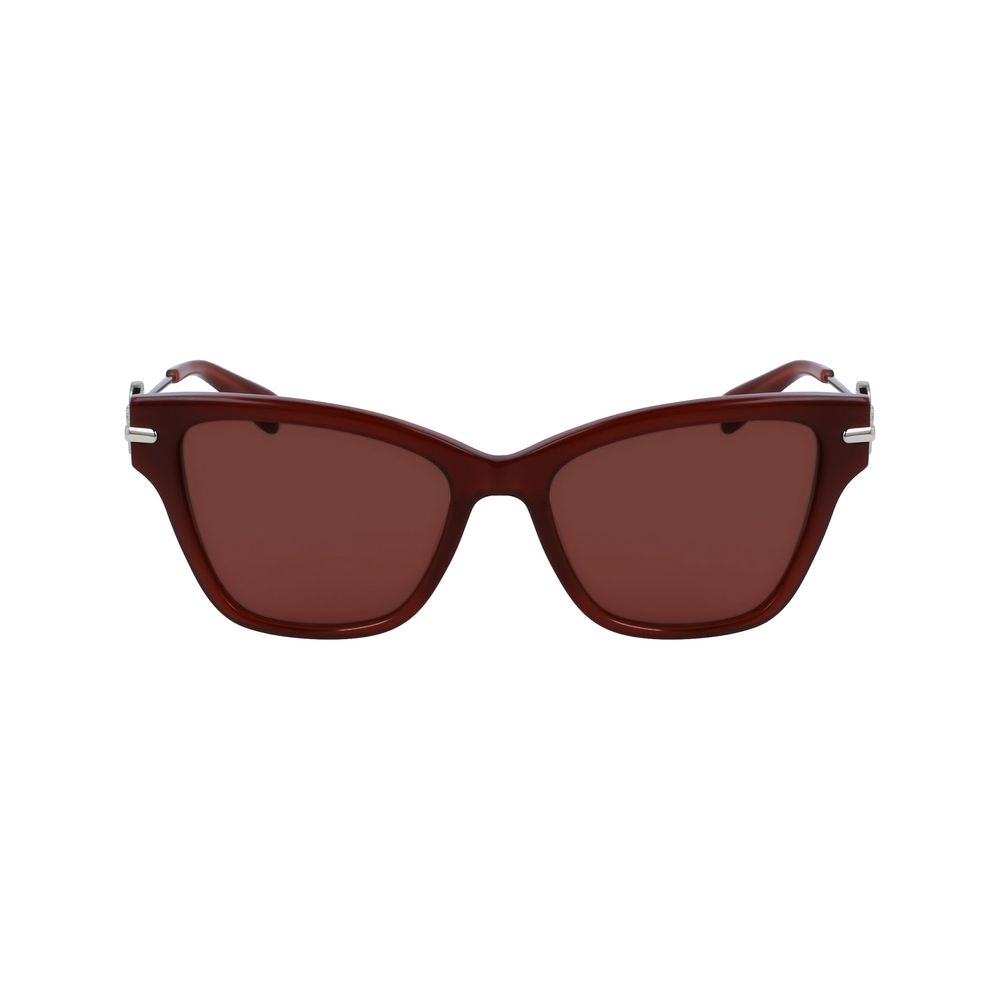 Longchamp Brown Acetate Sunglasses