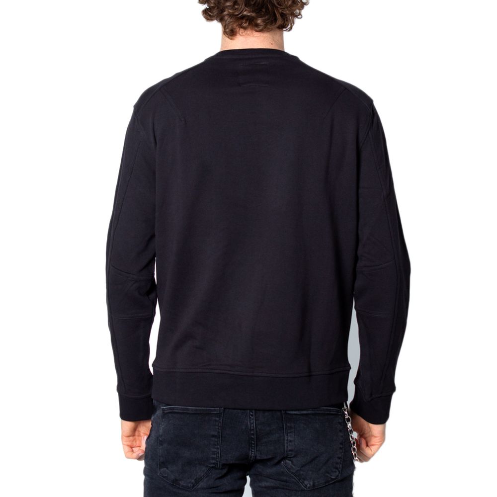 Armani Exchange Black Cotton Sweater