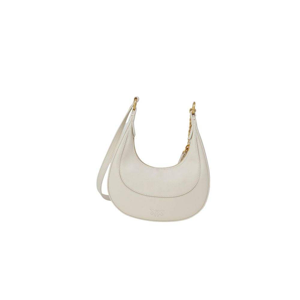 PINKO White Leather Handbag