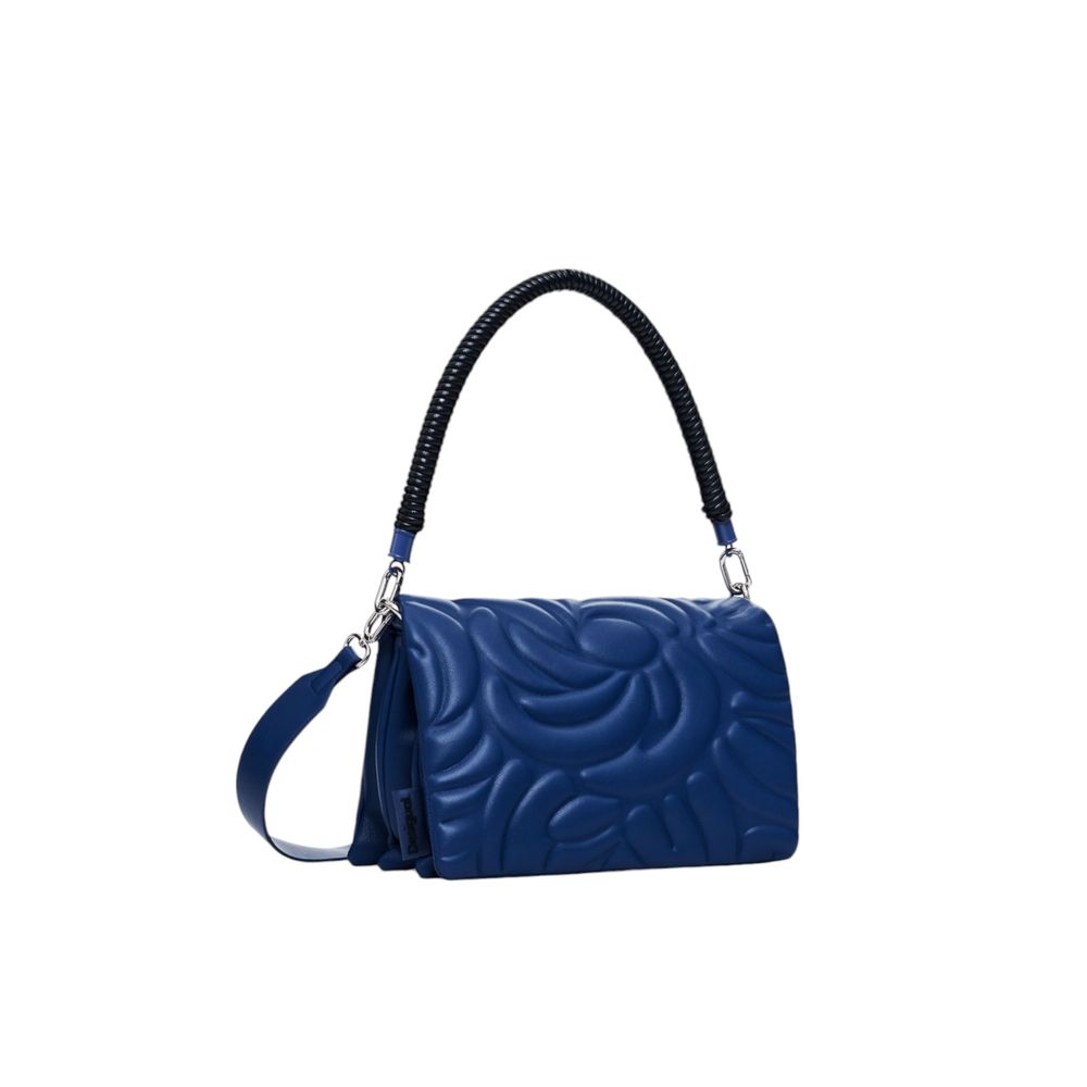 Τσάντα Desigual Blue Polyethylene