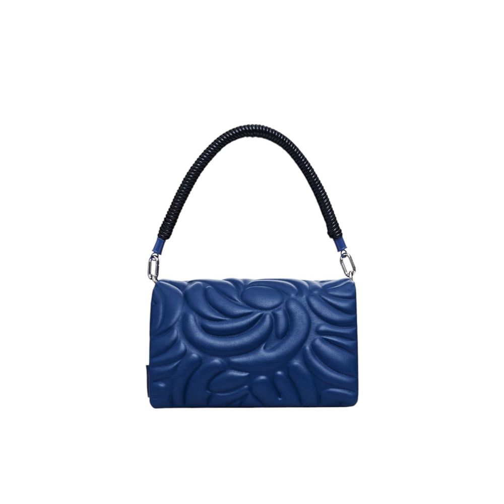 Τσάντα Desigual Blue Polyethylene