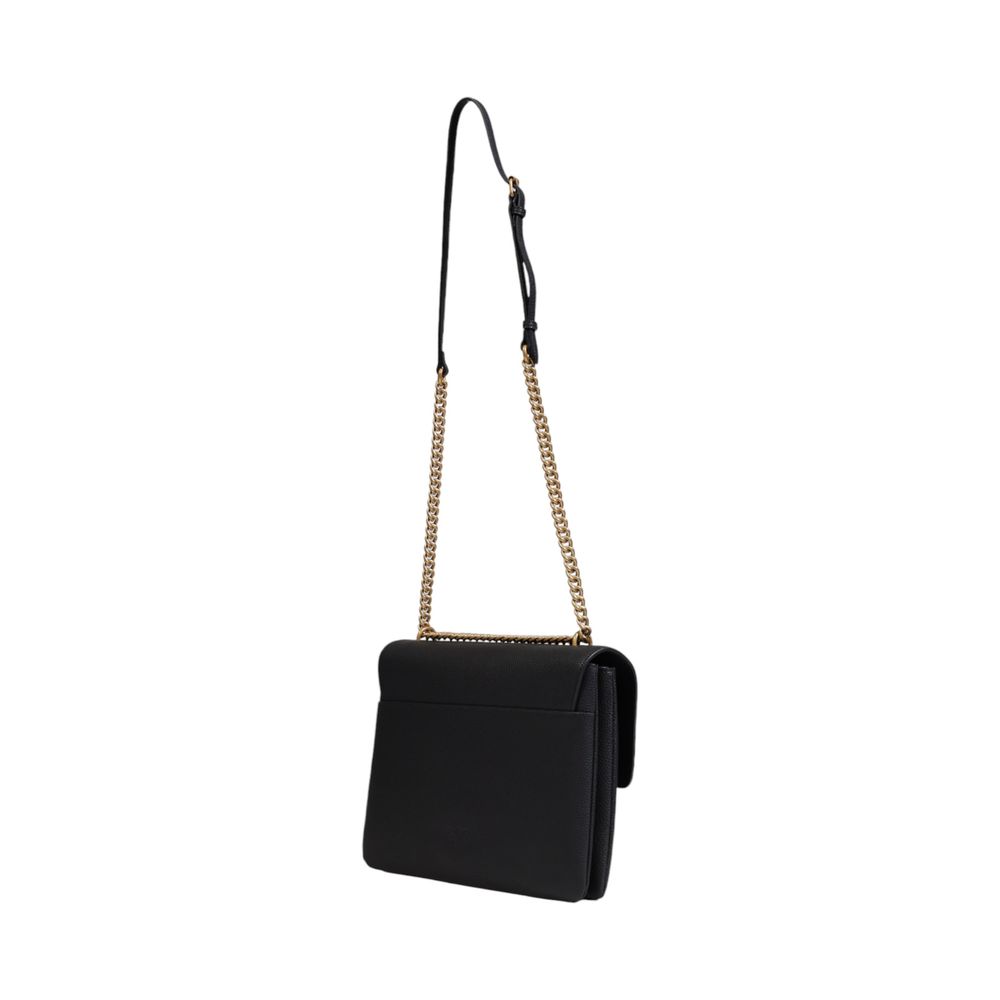 PINKO Black Leather Handbag