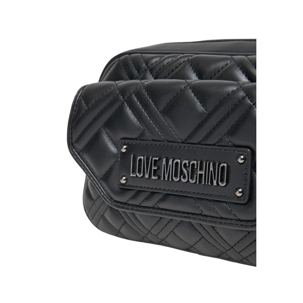 Love Moschino Διχρωμία Τσάντα Πολυαιθυλενίου