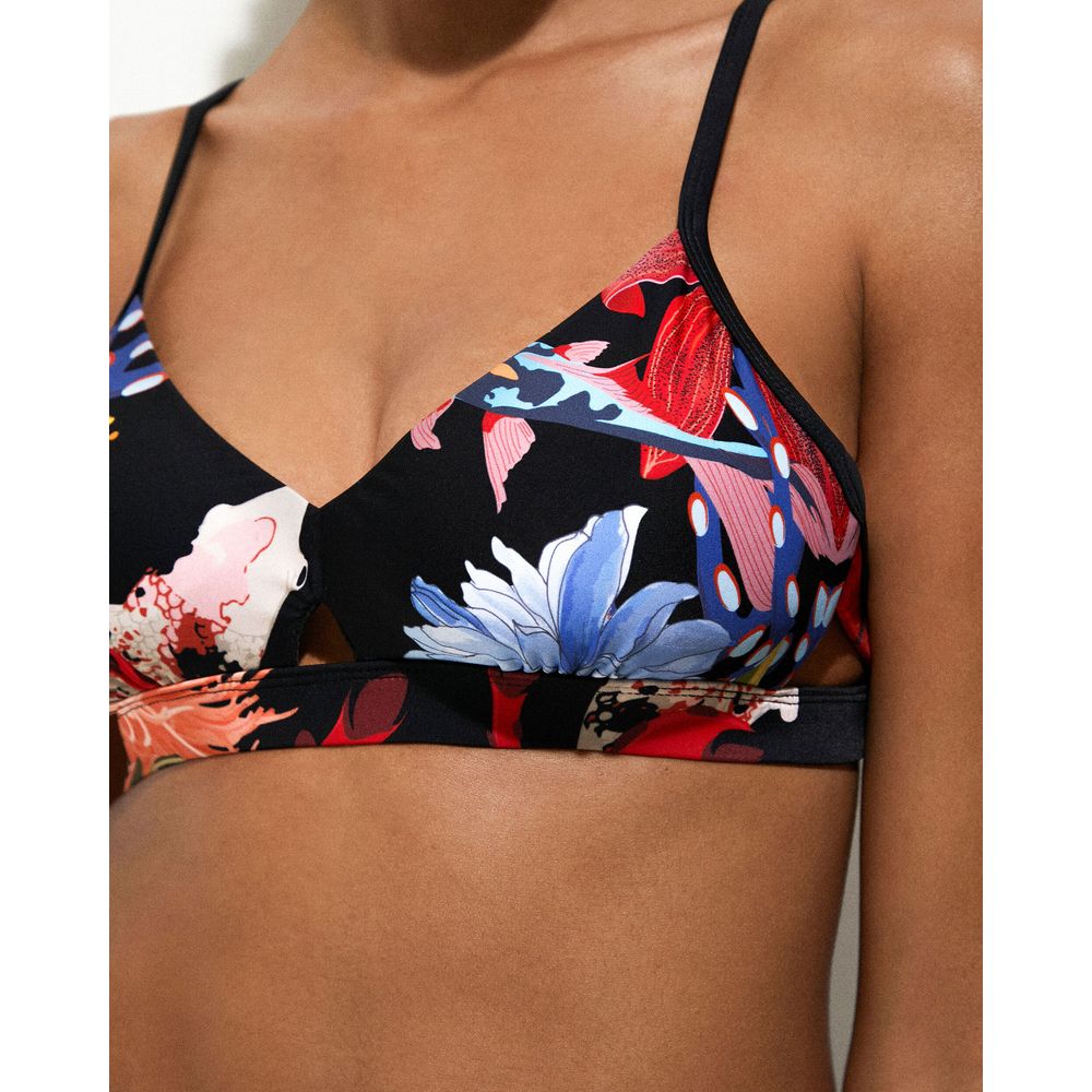 Desigual Black Polyester Swimwear