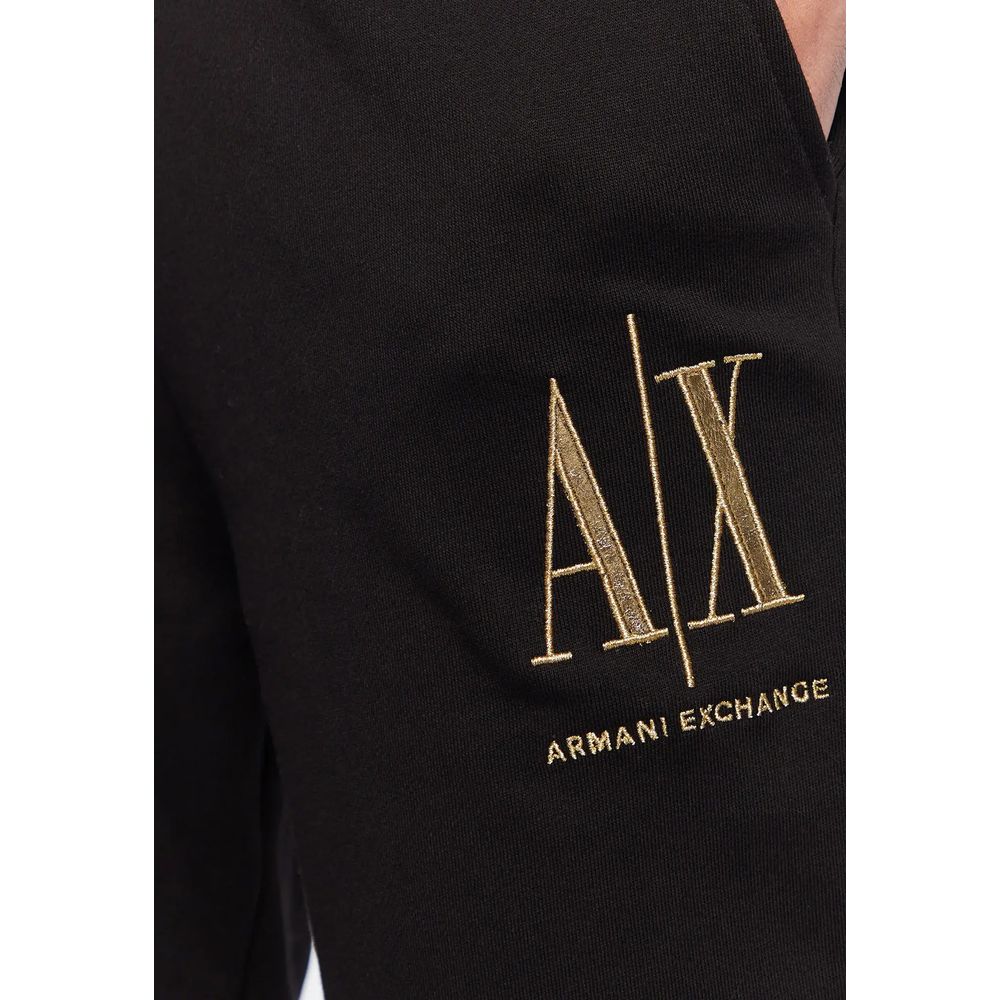 Armani Exchange Μαύρα Βαμβακερά Τζιν & Παντελόνια