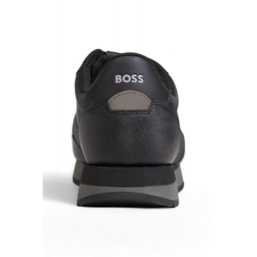 Hugo Boss Μαύρο Υφασμάτινο Αθλητικό Παπούτσι