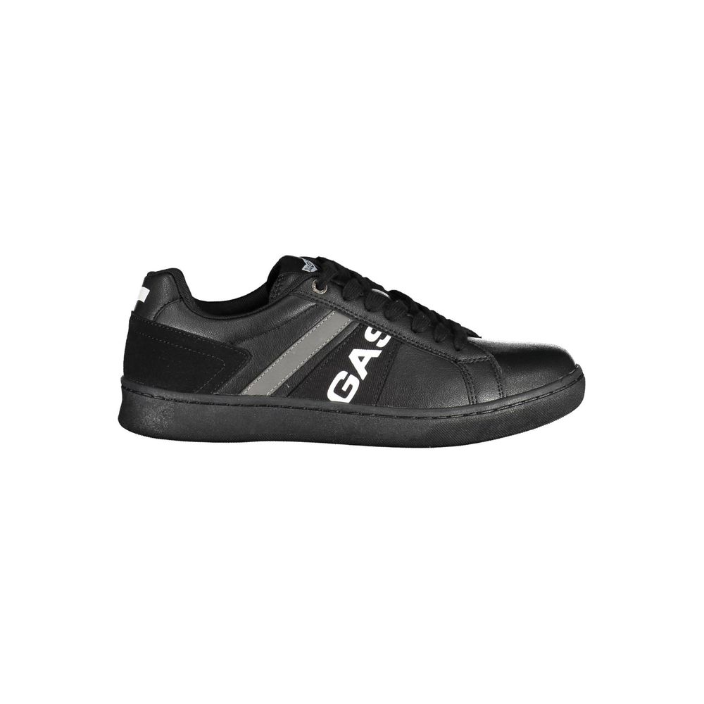 Gas Black Sneaker από Τεχνητό Δέρμα