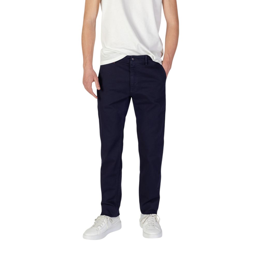 Hugo Boss Blue Cotton Jeans & Pant