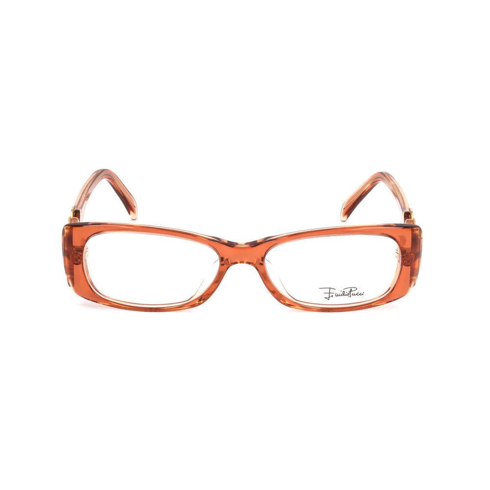 Emilio Pucci Orange Plastic Frames