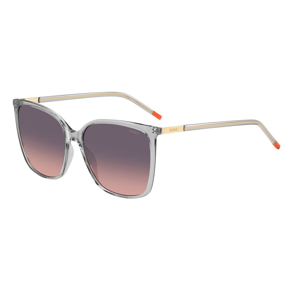 Hugo Boss Gray Resin Sunglasses