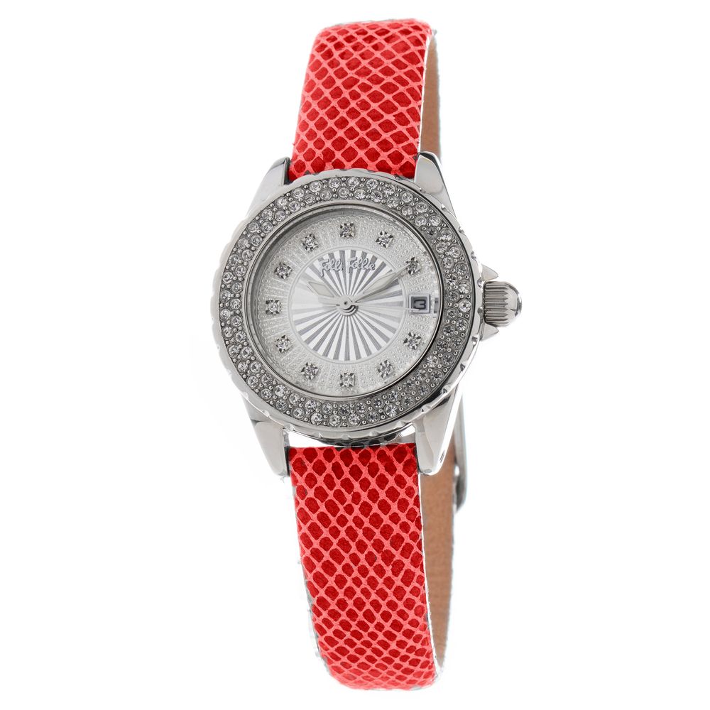 Folli Follie Red Leather Watch