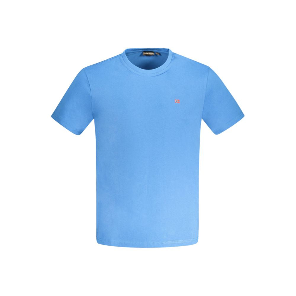 Napapijri Blue Cotton T-Shirt