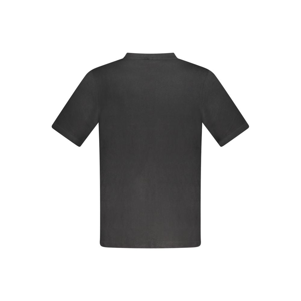 Kappa Black Cotton T-Shirt